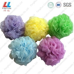 沐浴球圖片欣賞 江門市遠強清潔用品廠與沐風蘭桂品牌展示